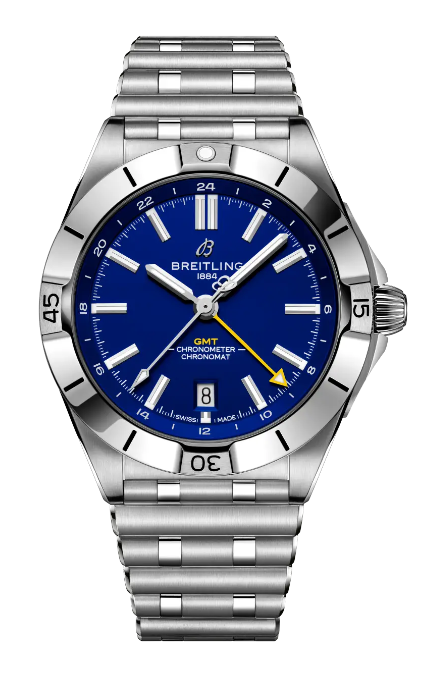 Review Breitling Chronomat Automatic GMT 40 NFL Los Angeles Rams Edition Replica watch A32398C91C1A1